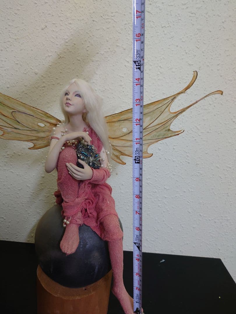 サイズ約43cm 妖精　人形　西洋人形　石膏人形