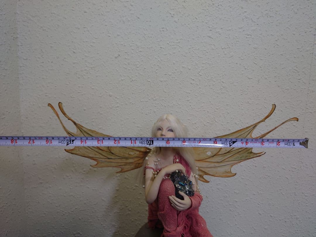 サイズ約43cm 妖精　人形　西洋人形　石膏人形