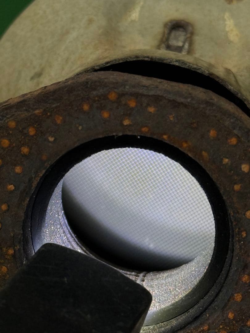 パジェロミニ　フロントパイプ　触媒