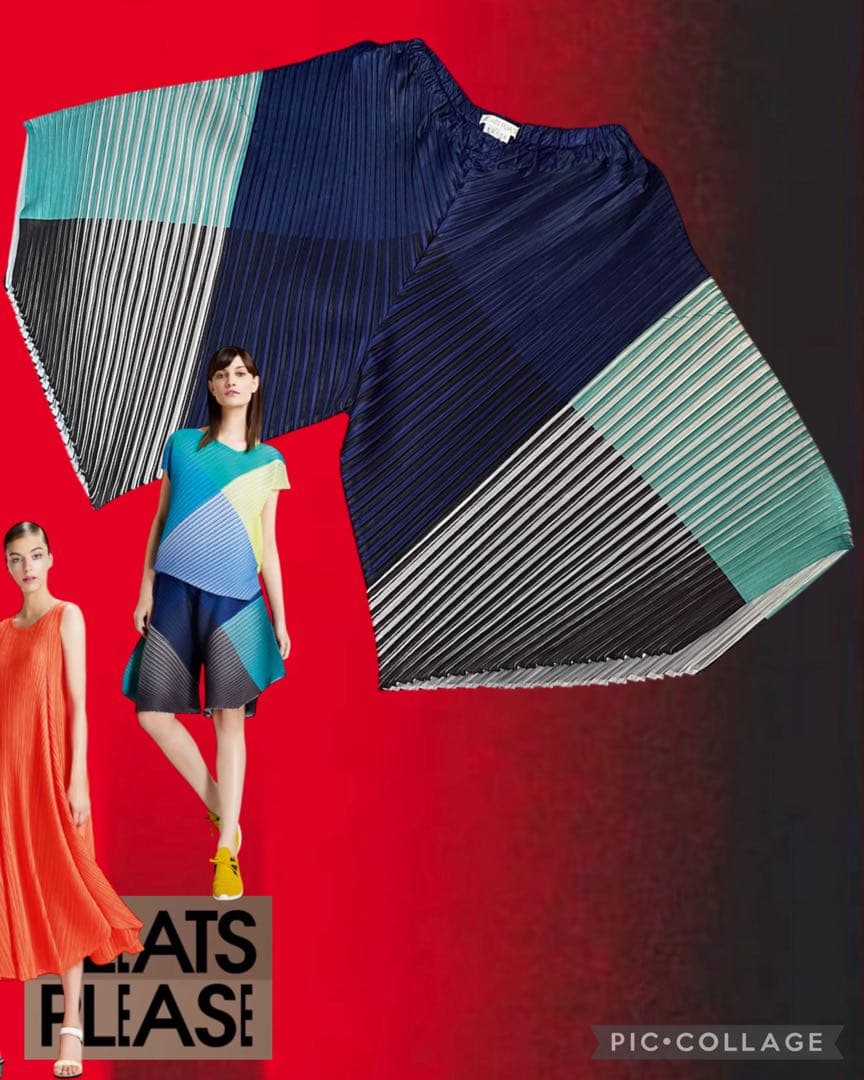 PLEATS PLEASE 変形パンツ プリーツプリーズ イッセイミヤケ