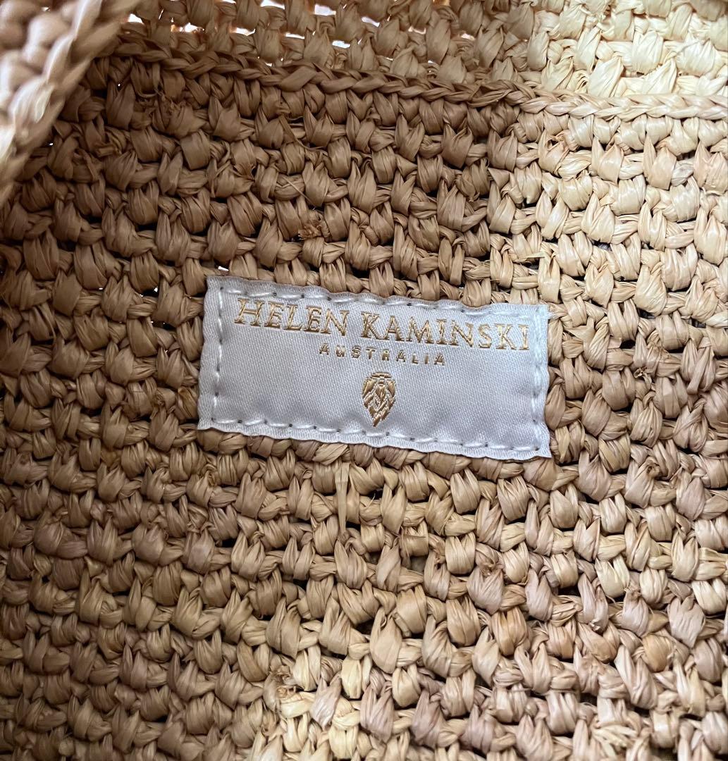 美品☆ヘレンカミンスキー☆HELEN KAMINSKI☆ワンショルダー☆ラフィア