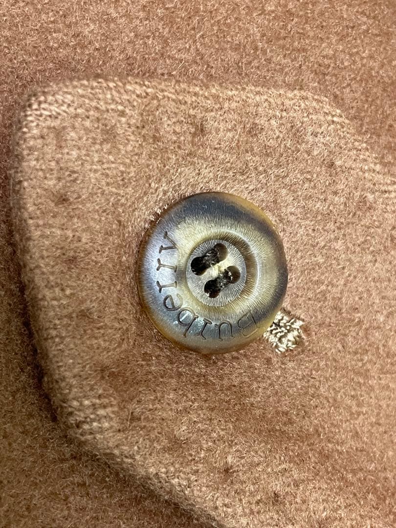 美品　BURBERRY カシミヤ　ブラウンウールコート　冬コーデ