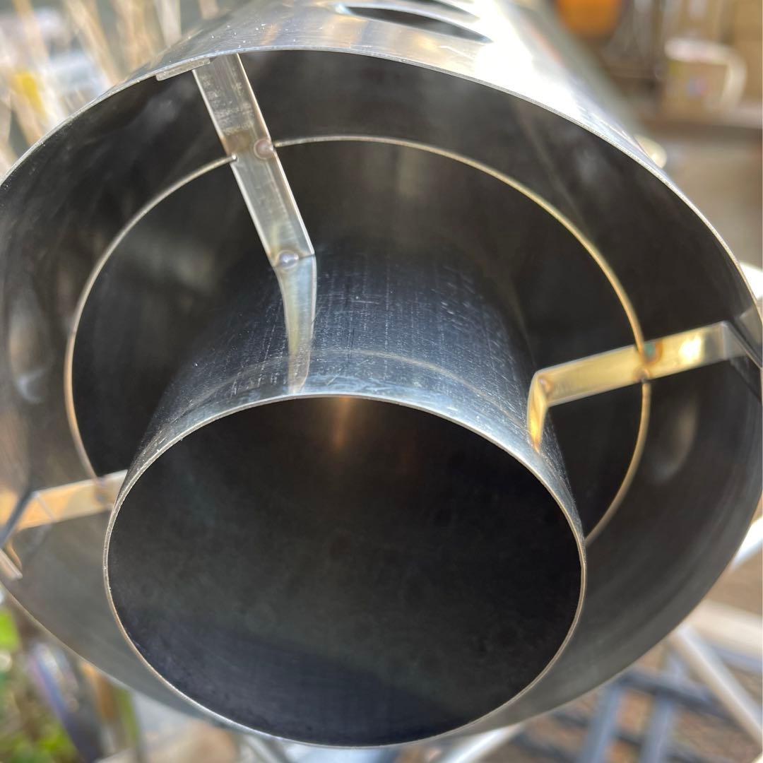 Tent-mark WINNERWELL 薪ストーブ 三重煙突 M 76mm