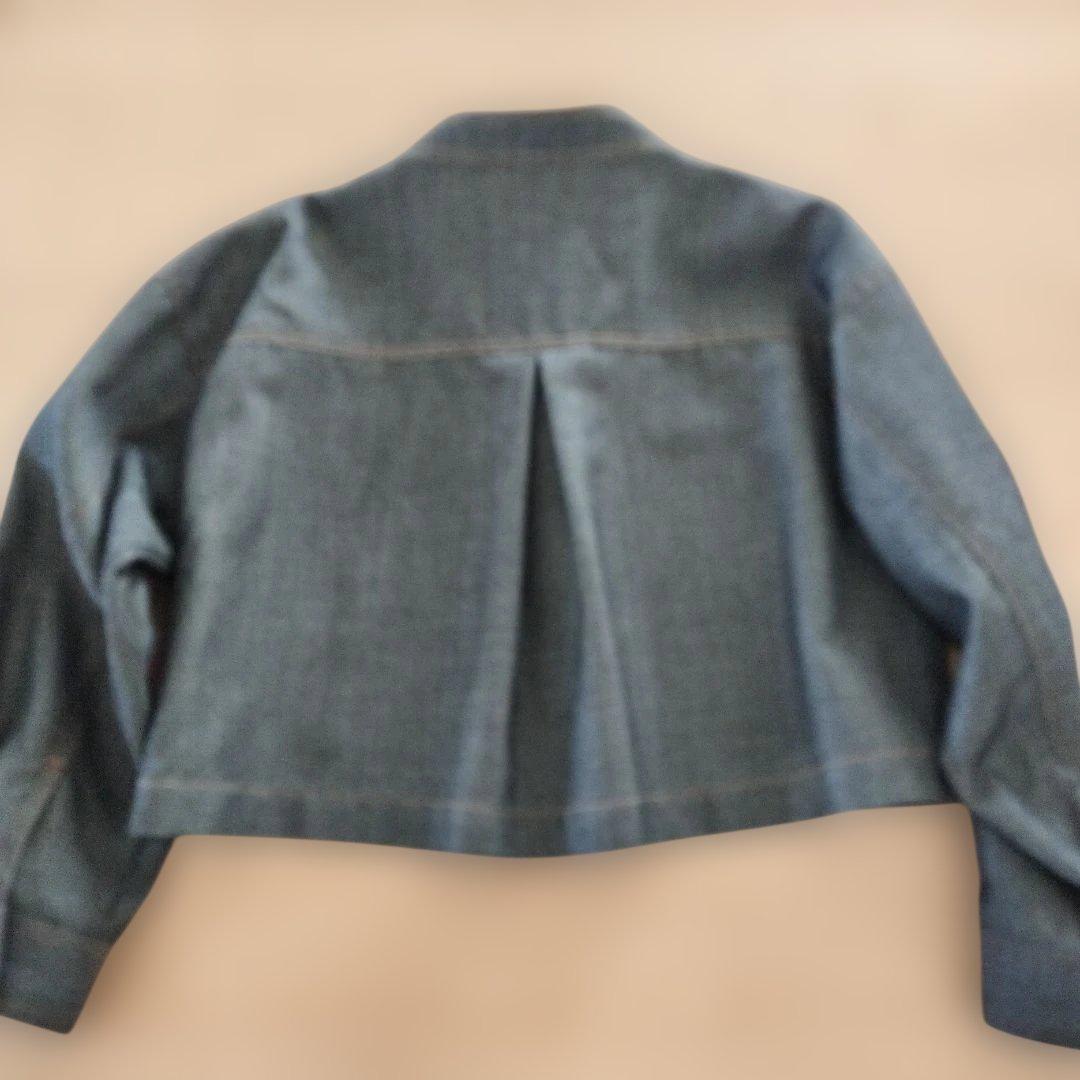 ツルバイマリコオイカワ　tsuru ウール　デニムジャケット