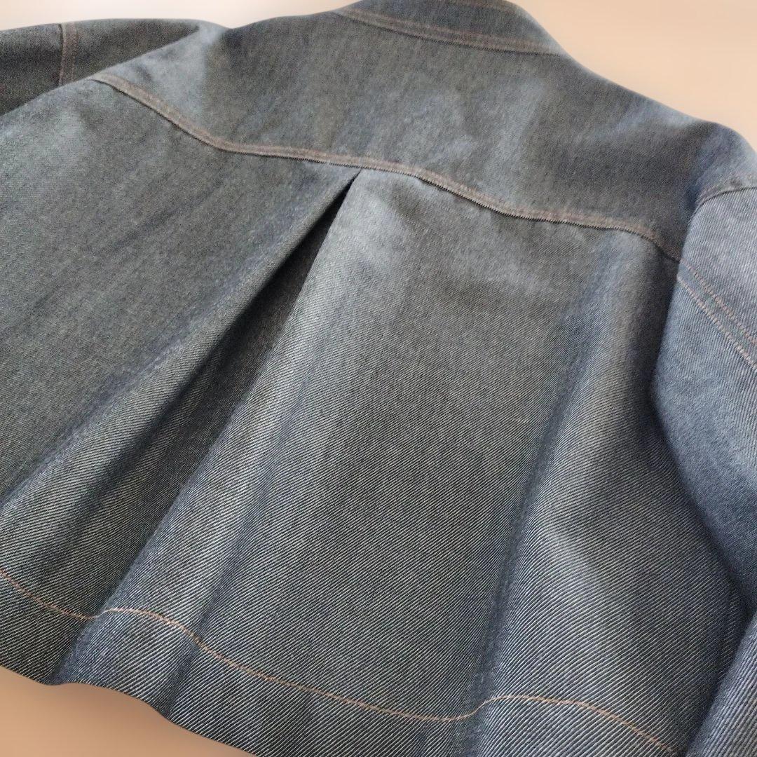 ツルバイマリコオイカワ　tsuru ウール　デニムジャケット