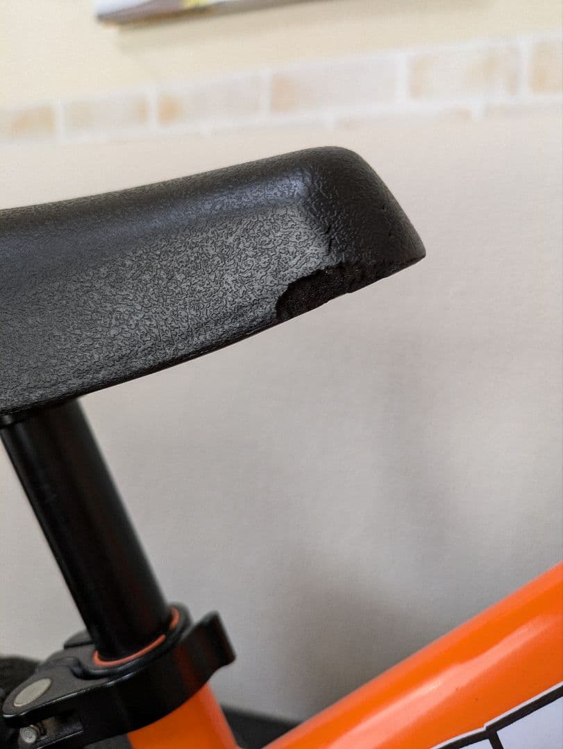 STRIDER スポーツ バランスバイク オレンジ(破損あり説明を読んで下さい)