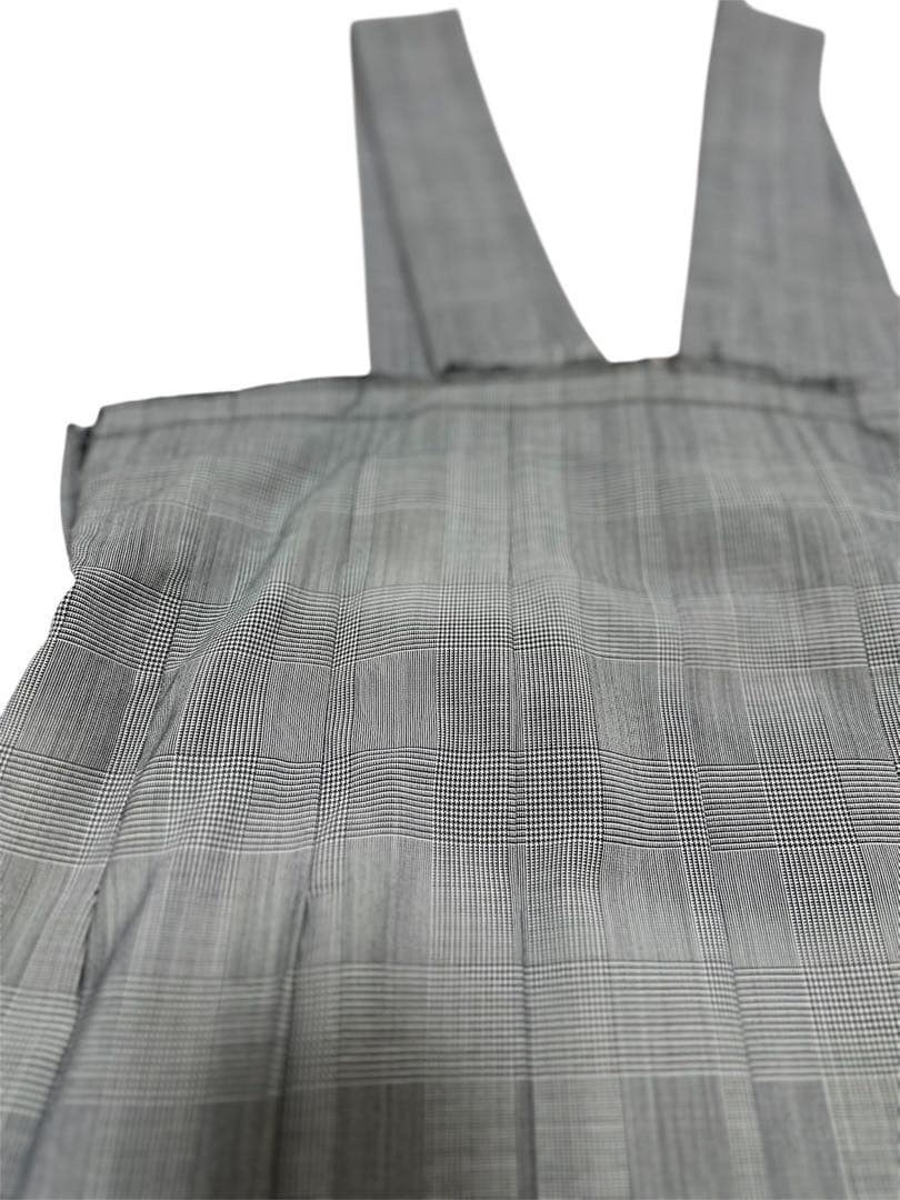 【COMMEdesGARCONS】コムコム グレンチェック柄ジャンスカ