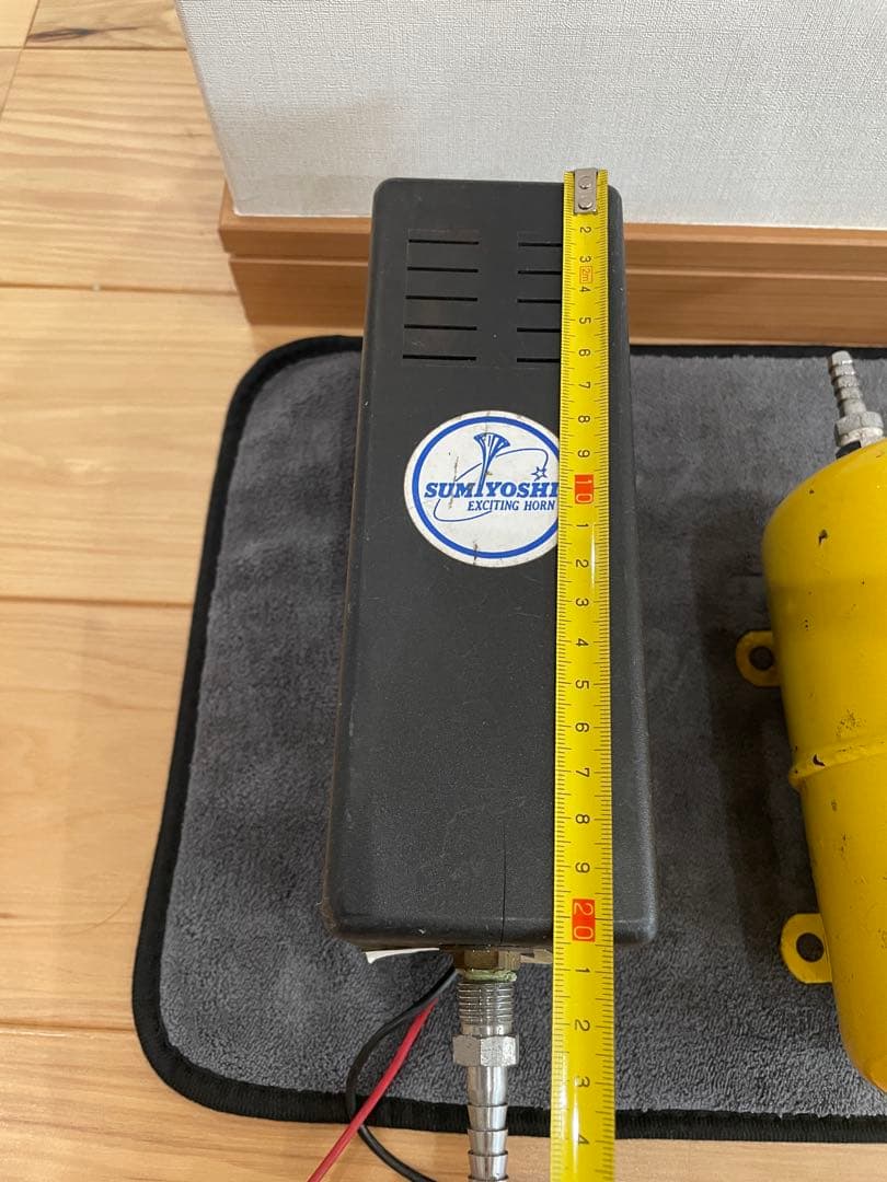 スミヨシ エアコンプレッサー 12v セット