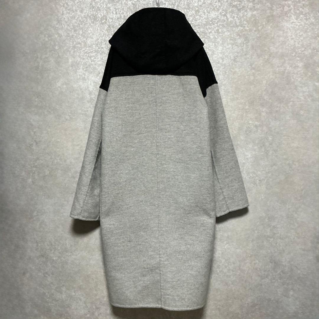 マックスマーラ最高級ライン◆美品◆プレシャス掲載フーデッドダブルフェイスコート