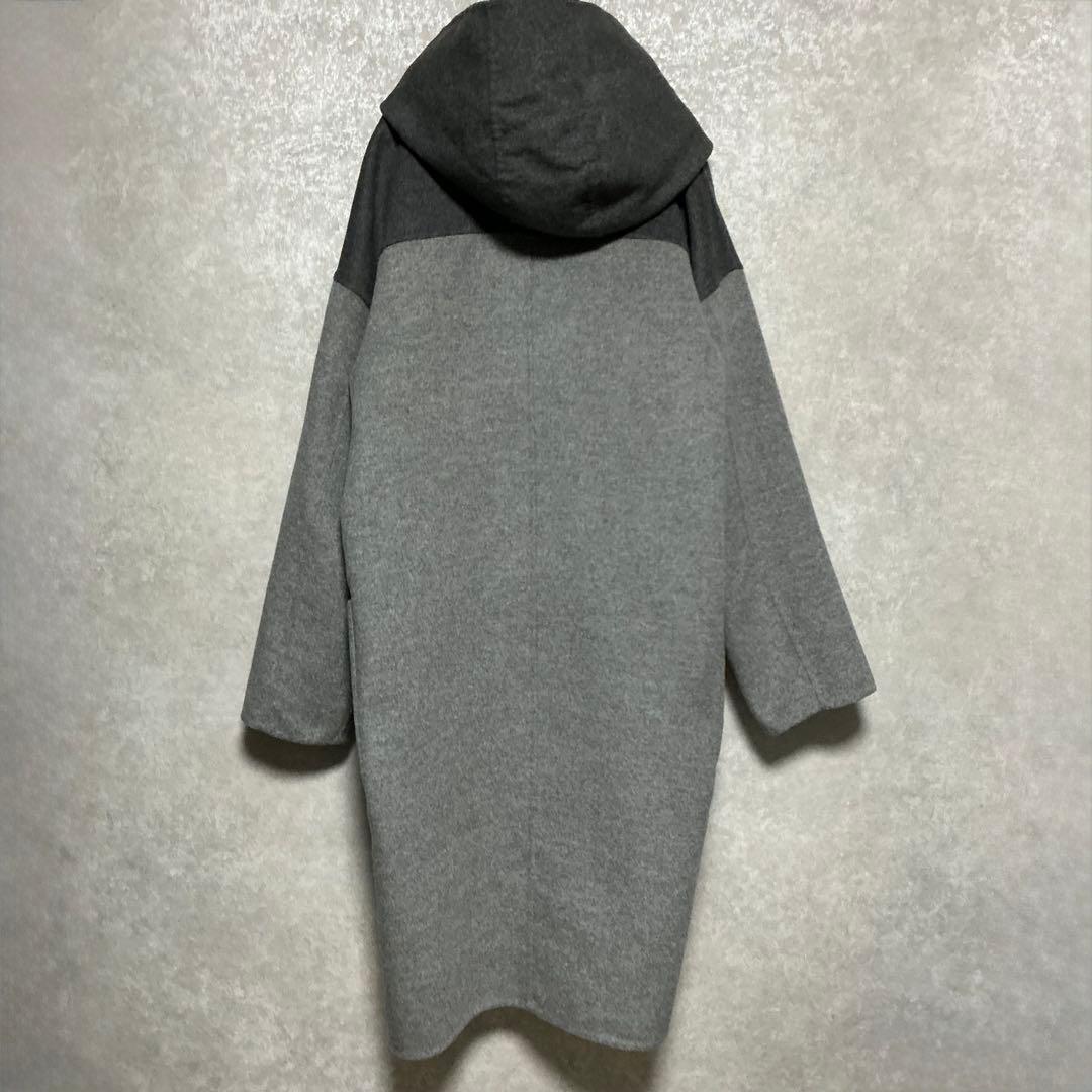 マックスマーラ最高級ライン◆美品◆プレシャス掲載フーデッドダブルフェイスコート