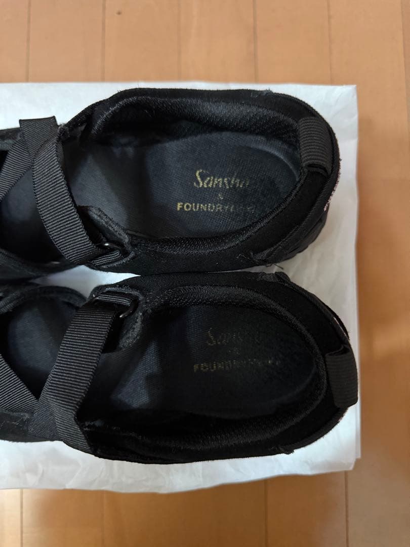 Foundry Mews 別注 canvas shoes