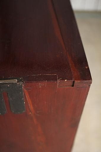 古いチェスト　引き出し4杯　タンス　収納　古家具　古民家　時代家具