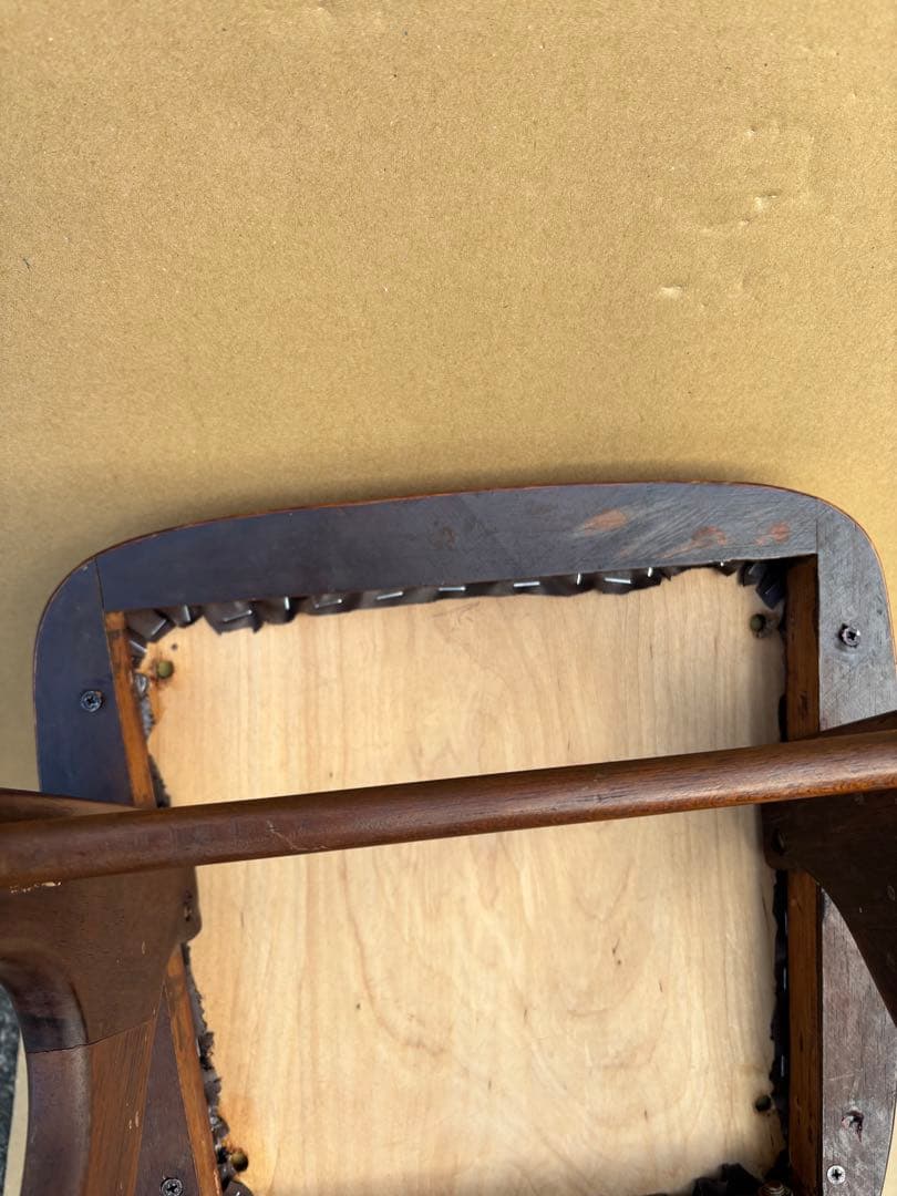 オールドマルニ デルタチェア ヴィンテージ　椅子　希少　木製