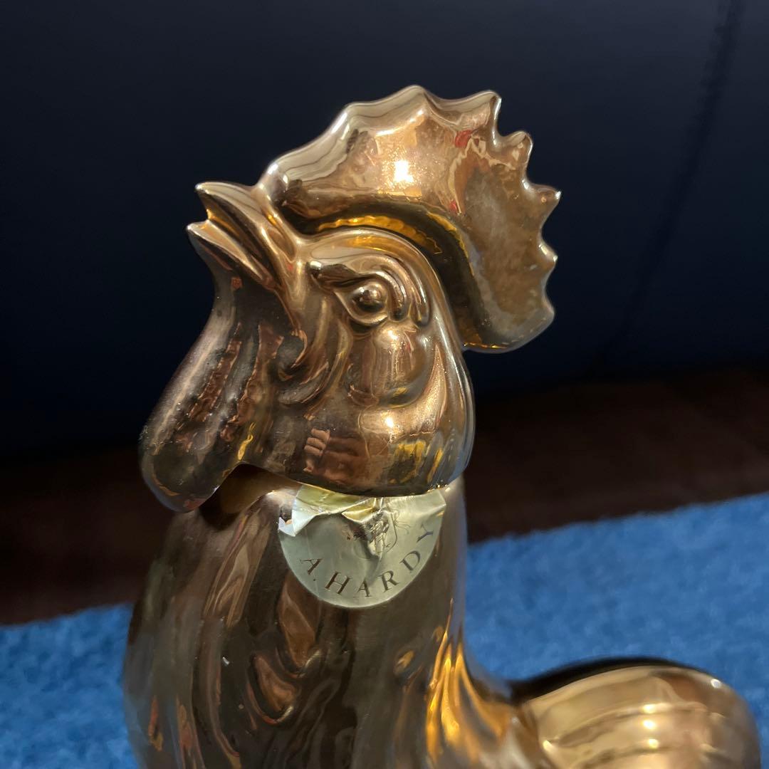 A.HARDY EXTRA ハーディ エクストラ 陶器 鶏 金 ゴールド