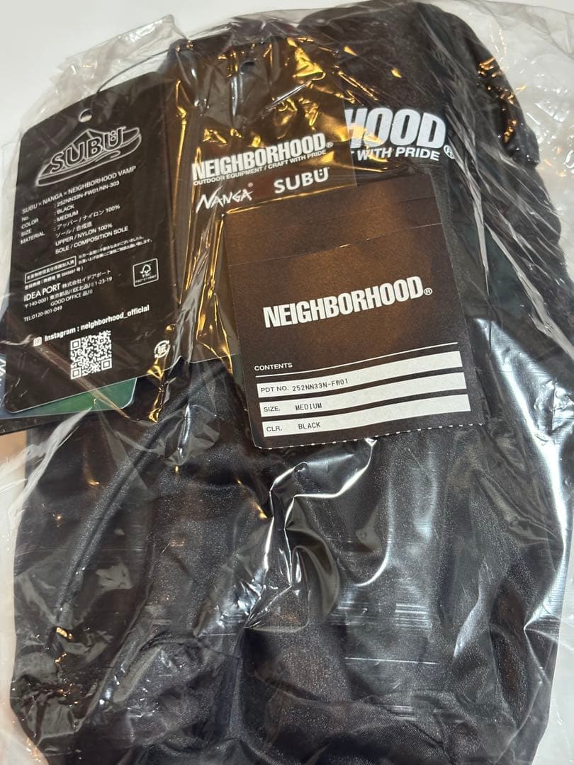 靴 M NEIGHBORHOOD NH X NANGA X SUBU . VAMP