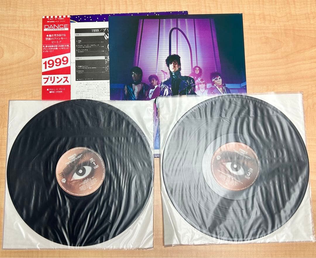 激レア　プリンス 1999 見本盤　美品帯付き　LPレコード2枚組
