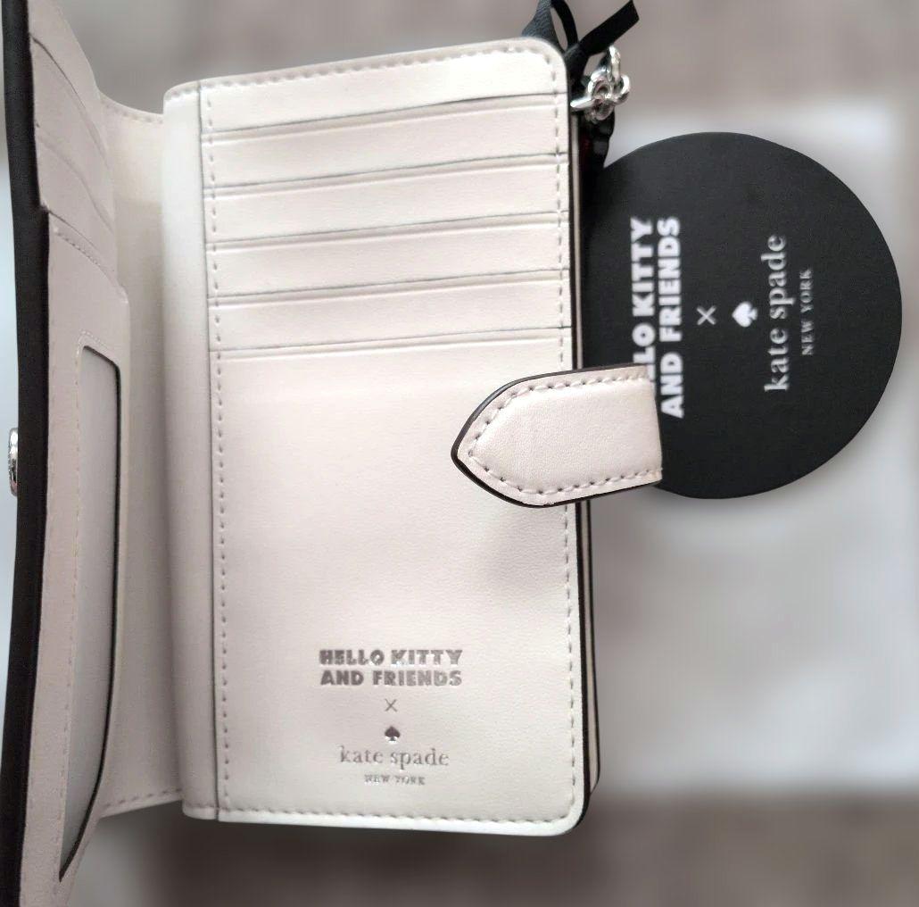 kate spade Hello Kitty ＆Friends 二つ折り財布