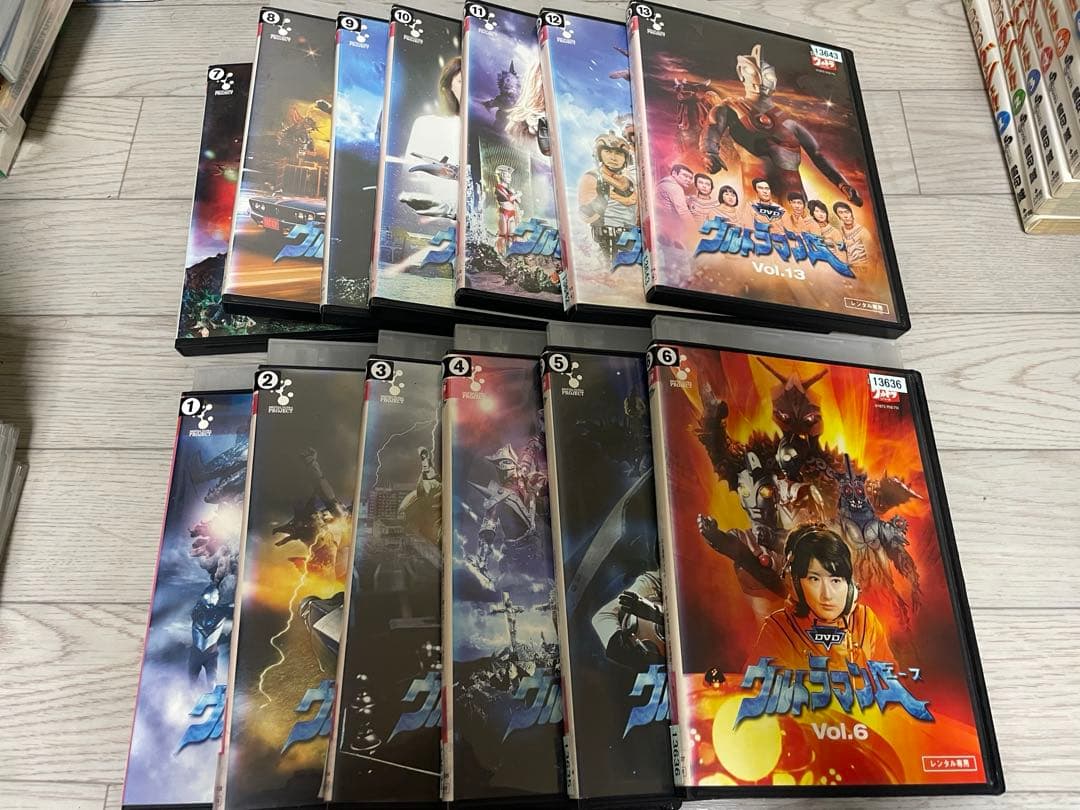 ウルトラマンエースDVD 全巻　全13巻