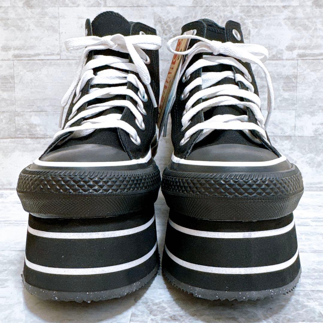 新品✨PAMEO POSE ×コンバース 厚底スニーカー オールスター 24cm