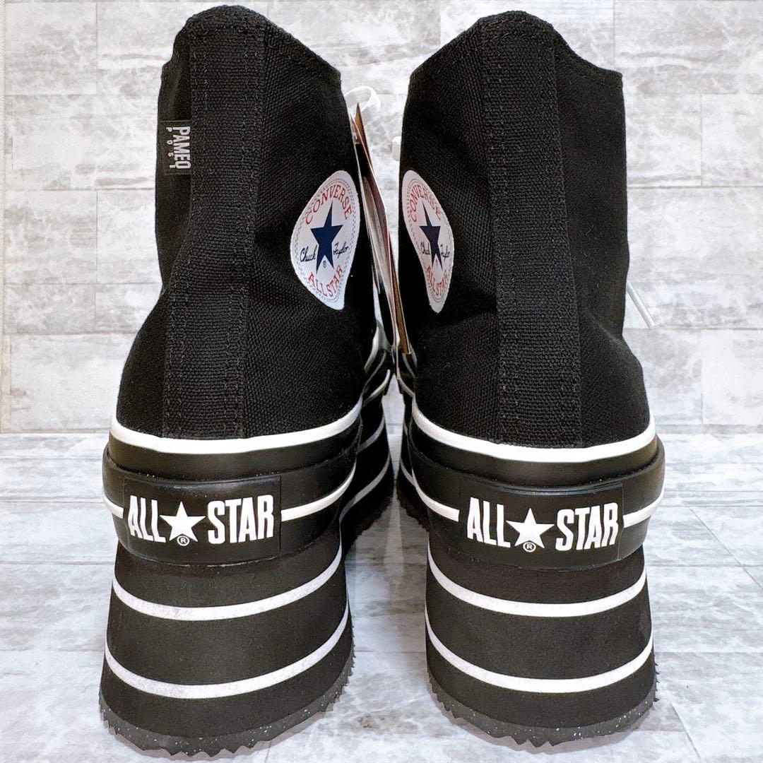 新品✨PAMEO POSE ×コンバース 厚底スニーカー オールスター 24cm