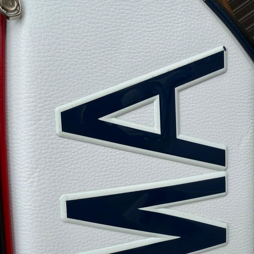 【KAZUKI様】【備品】HONMA キャディバッグ 赤 白