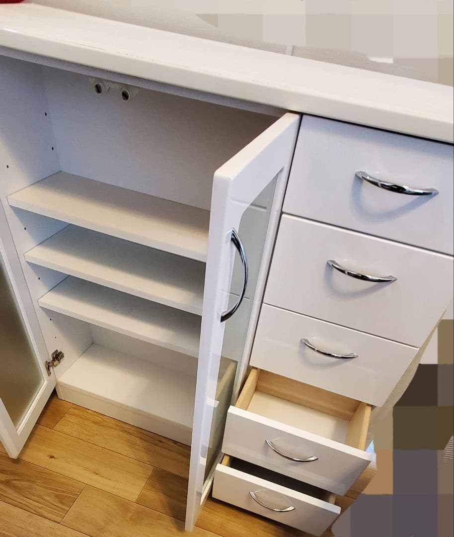 送料込み【ニトリ】イゼルカウンター下収納　※直接お取引可