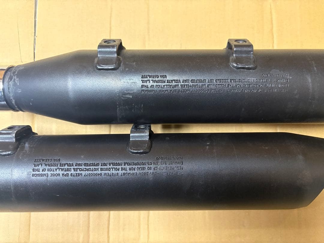 スポーツスター14年以降 北米ハーレー純正バロニーカット　ブラック