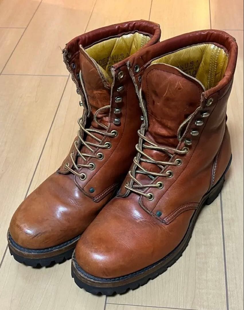 T*a様 USA製 ヴィンテージ ワークブーツ ハンドメイド Vibram ビブ