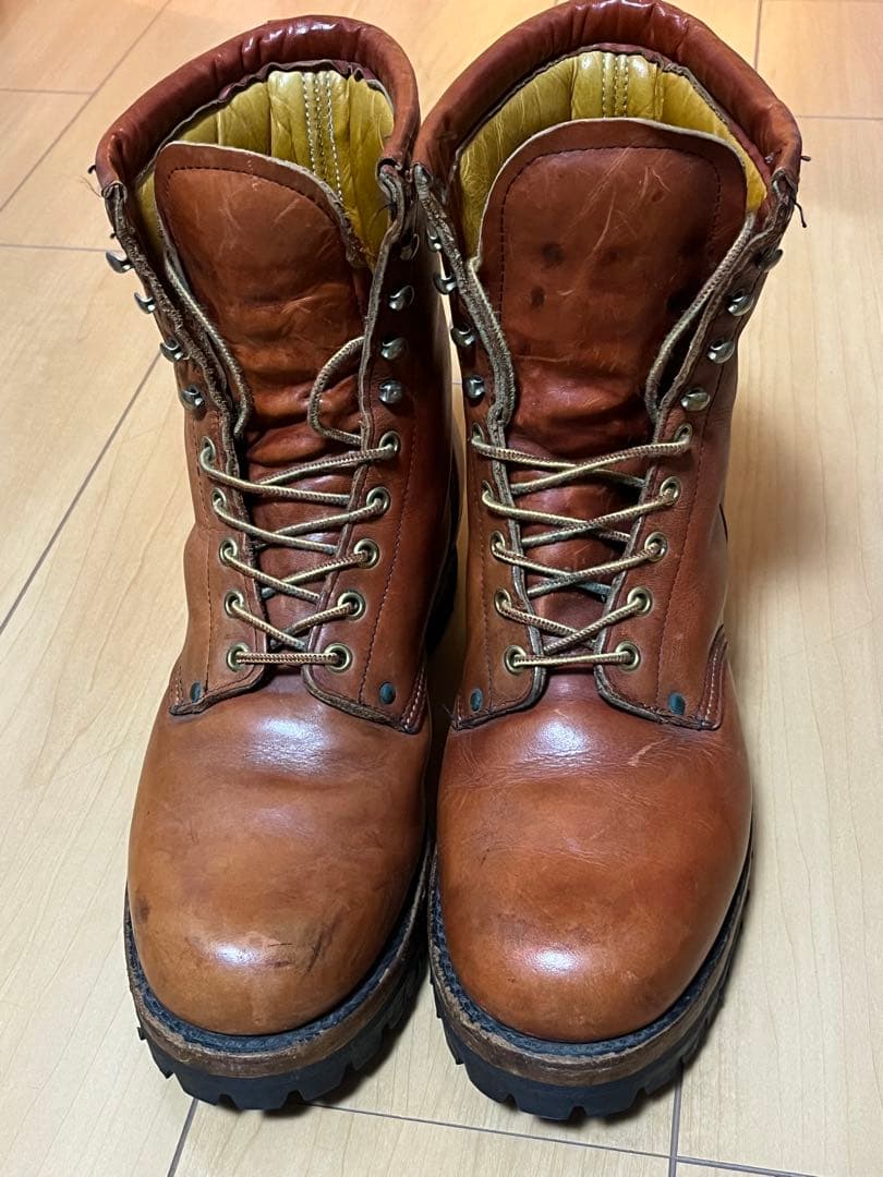 T*a様 USA製 ヴィンテージ ワークブーツ ハンドメイド Vibram ビブ