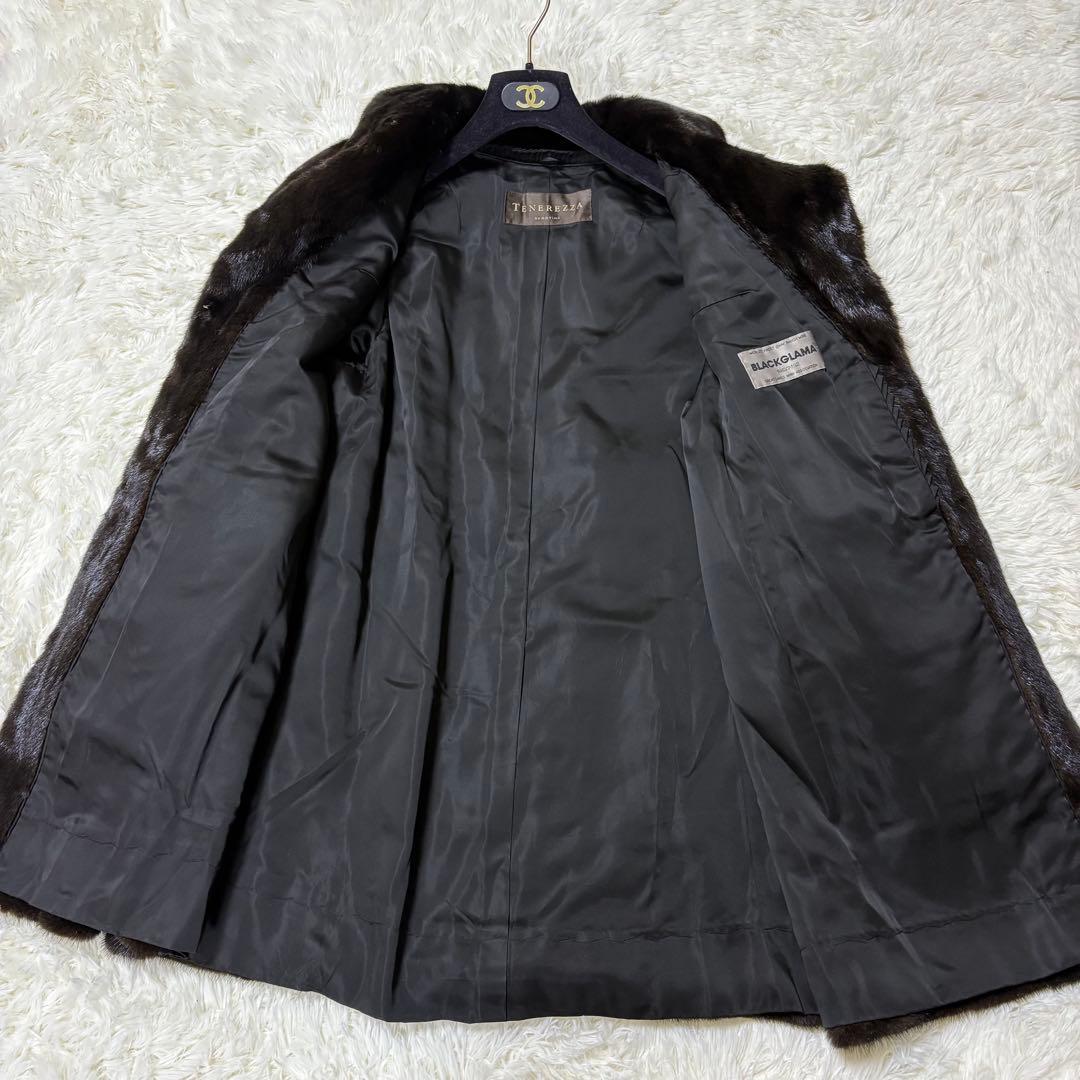 理恵 　　　　　　BLACKGLAMA ブラックグラマ　ミンクコート