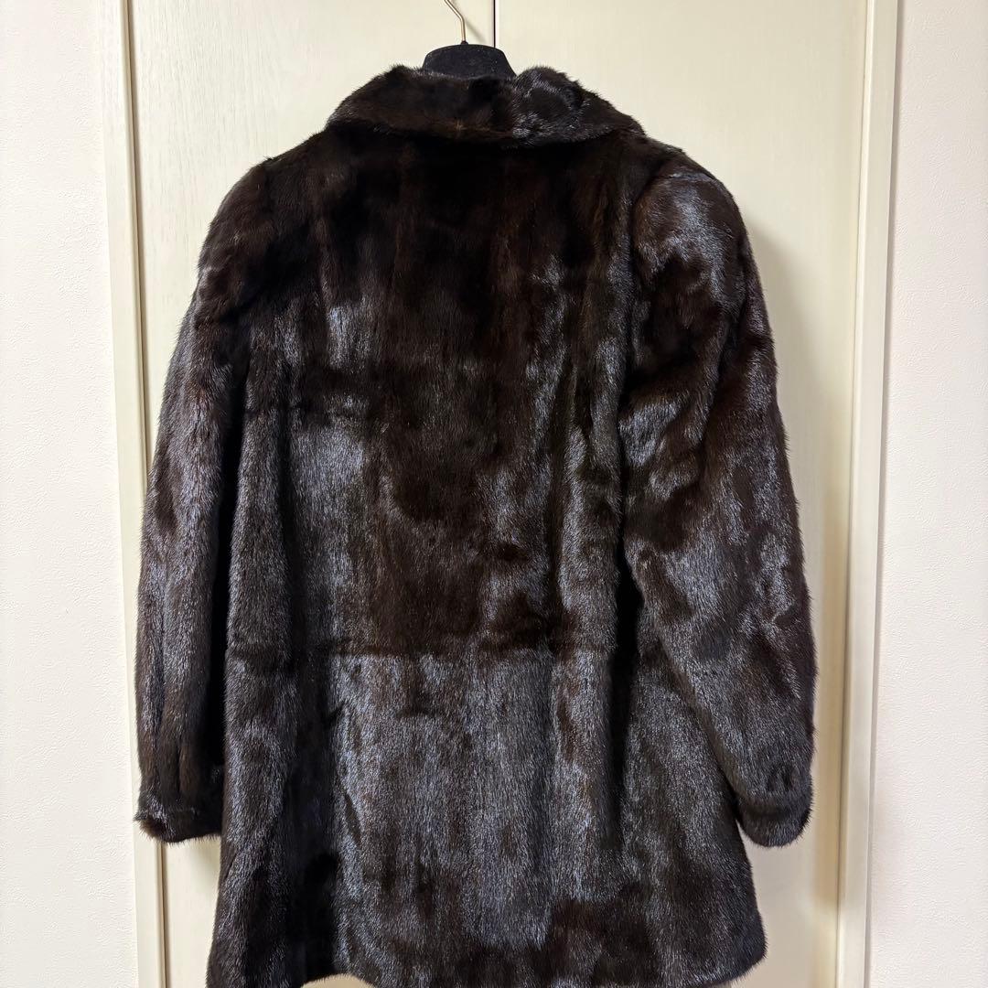 理恵 　　　　　　BLACKGLAMA ブラックグラマ　ミンクコート