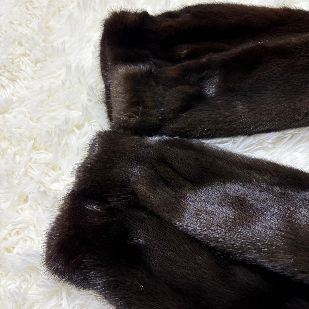 理恵 　　　　　　BLACKGLAMA ブラックグラマ　ミンクコート