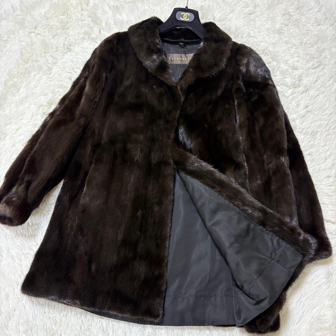 理恵 　　　　　　BLACKGLAMA ブラックグラマ　ミンクコート