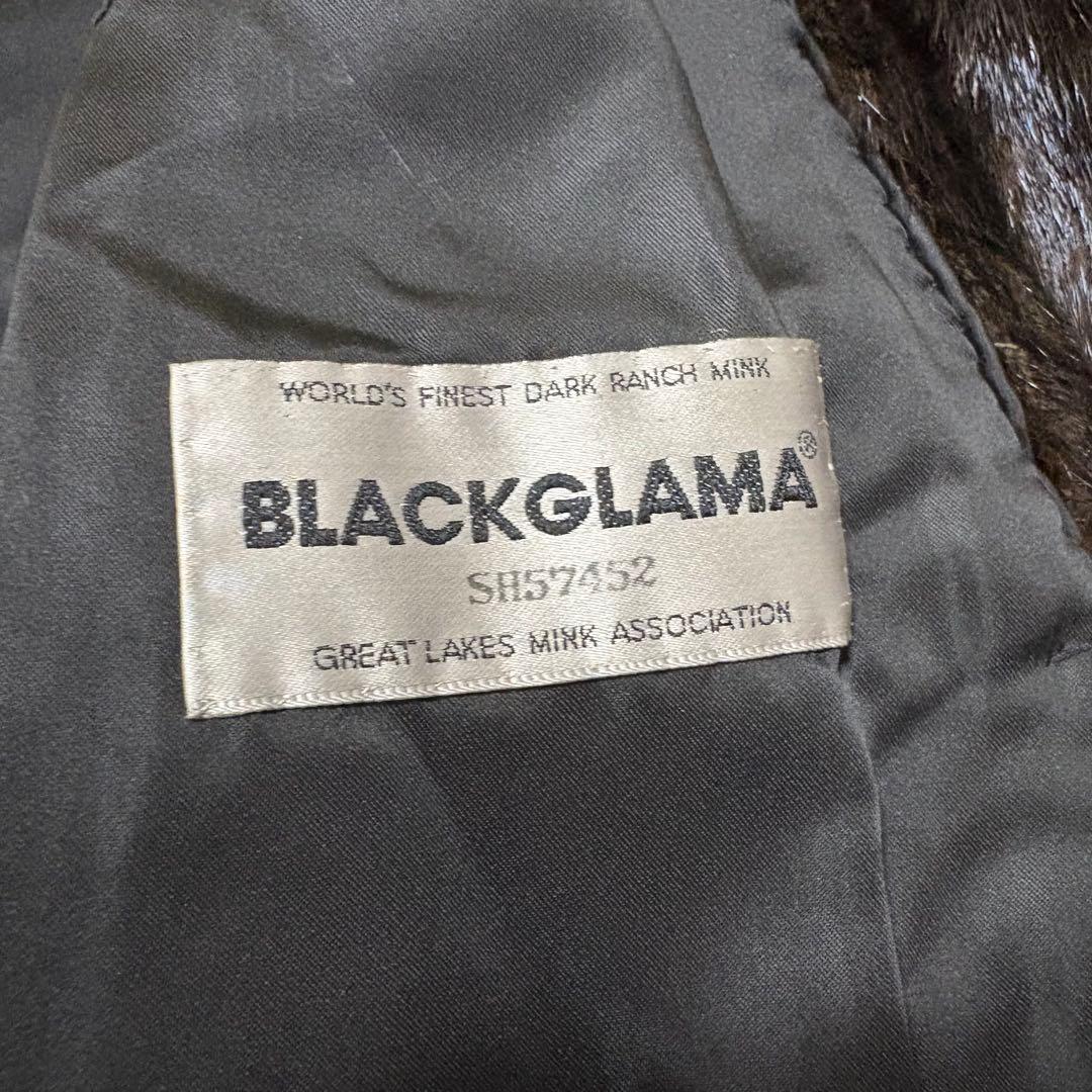 理恵 　　　　　　BLACKGLAMA ブラックグラマ　ミンクコート