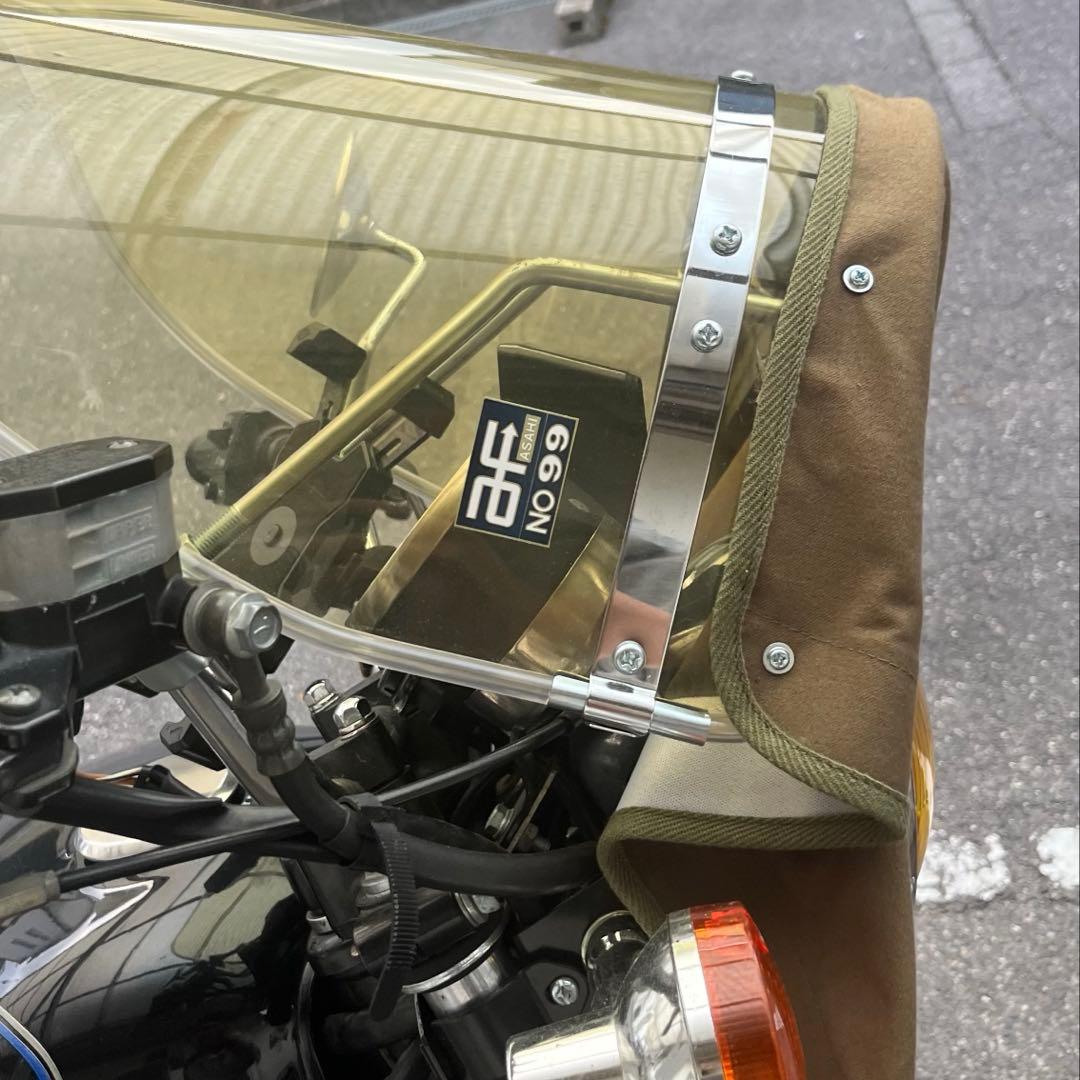 朝日風防　黄ばみ　絞り