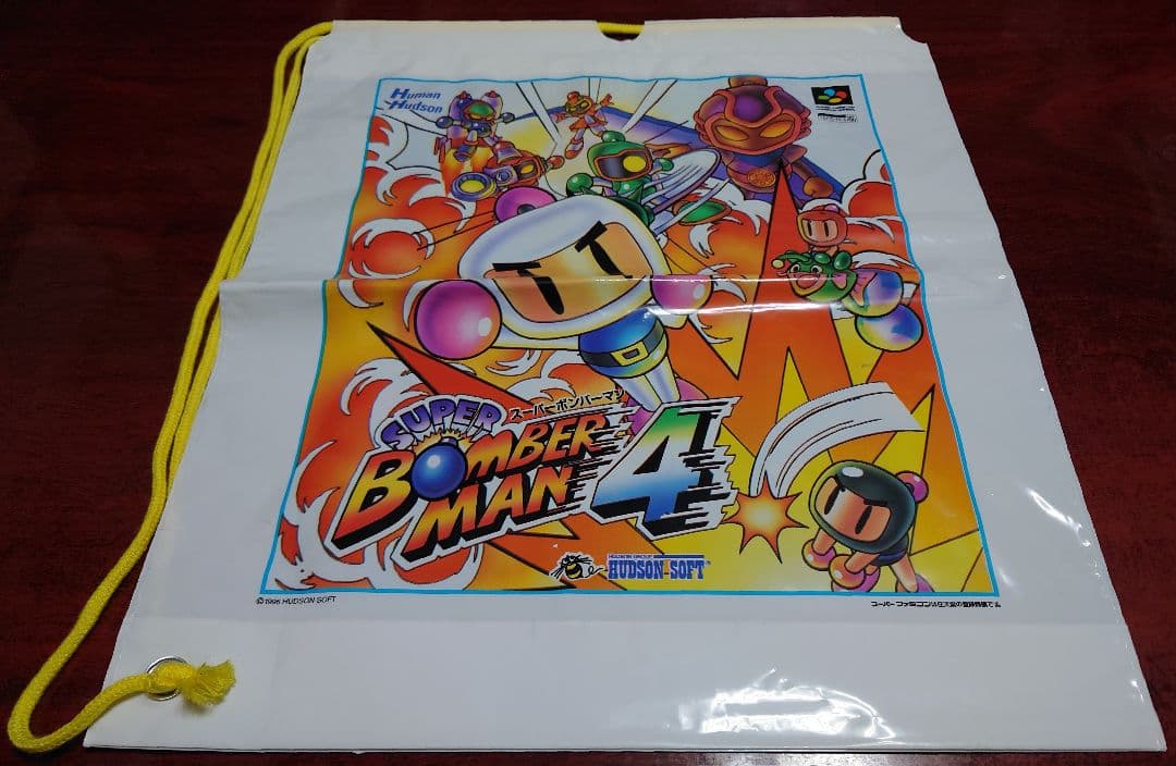 『ボンバーマン94、新 桃太郎伝説、Sボンバーマン4、Jリーグ96』 ショッパー