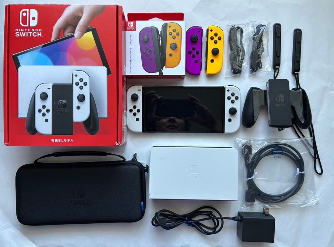 【値下げ】NintendoSwitch有機EL SDカード 追加Joy-Con付