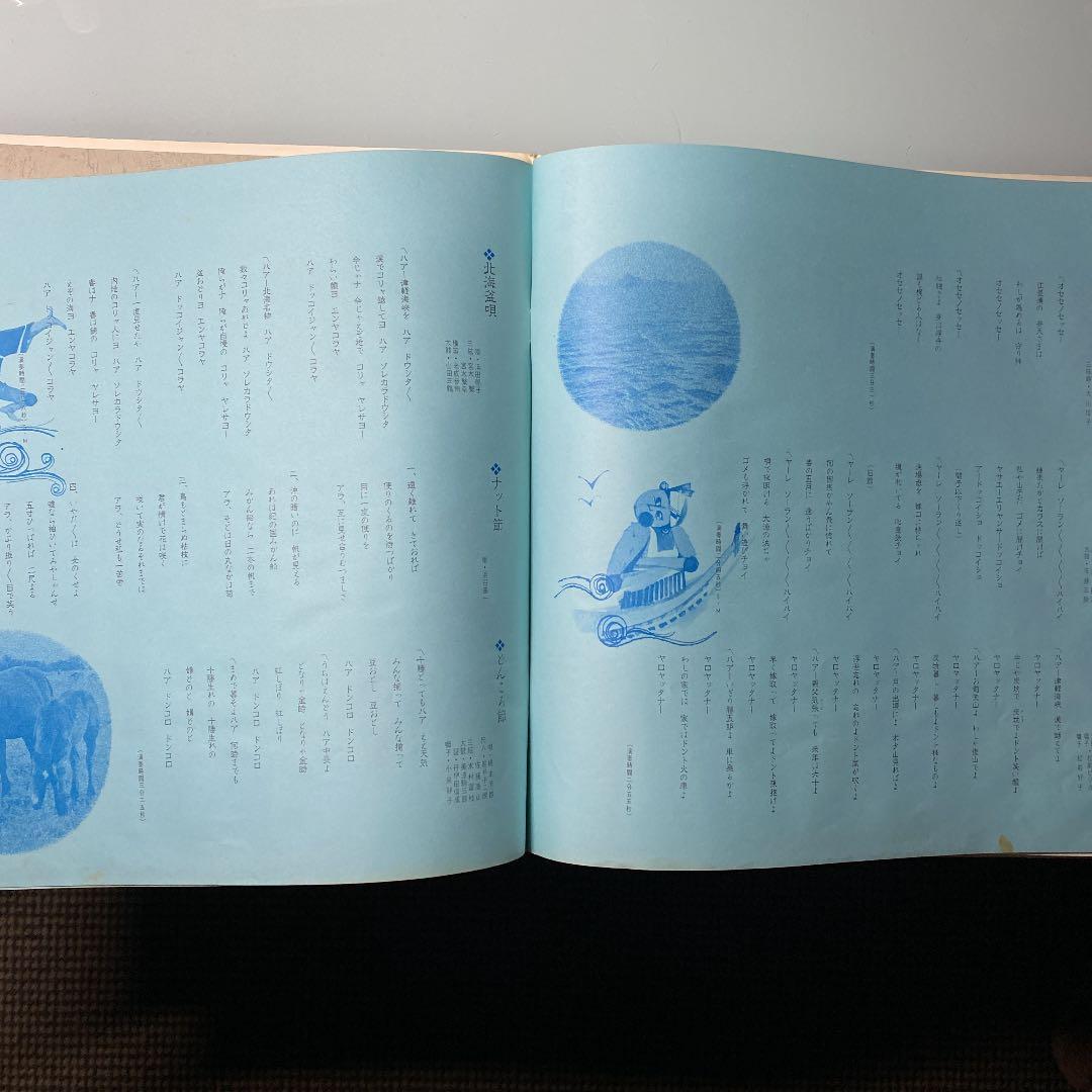 ☆ レア・希少 ☆ LP レコード 2枚組　　日本民謡全集 北海 津軽 篇