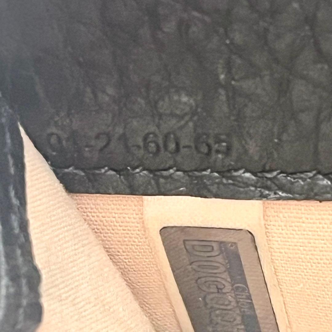 【美品】Chloé アルファベット ミニ財布 ブラック 箱付　0128-③