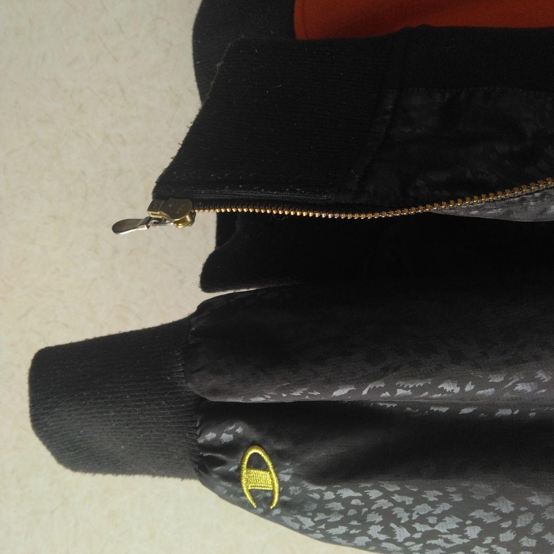 Champion ジャージ上下セット ブラック/ゴールド