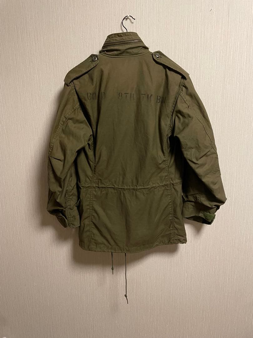 【82年製 実物】M-65 フィールドジャケット 3rd 背面ステンシルXS-R
