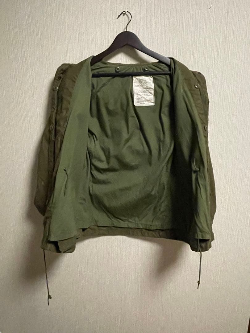 【82年製 実物】M-65 フィールドジャケット 3rd 背面ステンシルXS-R
