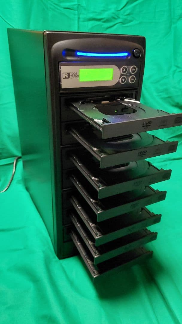 DRP-シリ-ズ　　　　　　　CD/DVD HDD-7ドライブ複製器