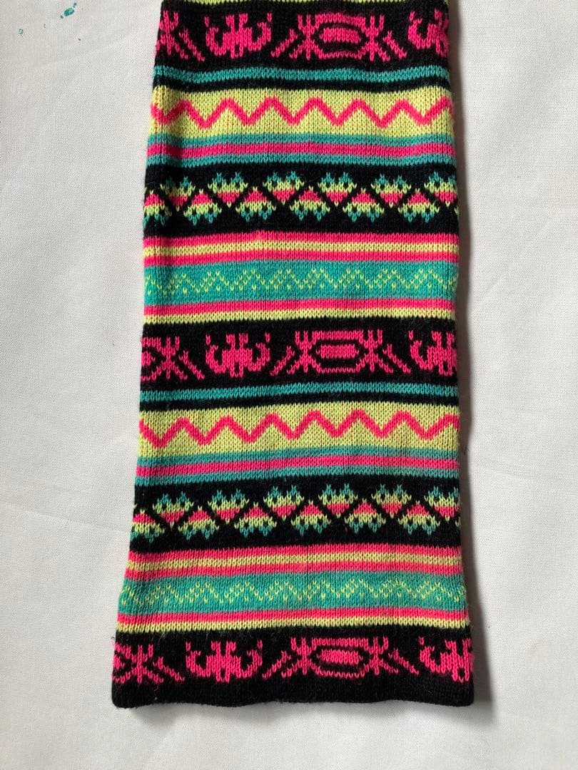 珍品↑ Italy製 Picaso とんでもなく長いニット帽