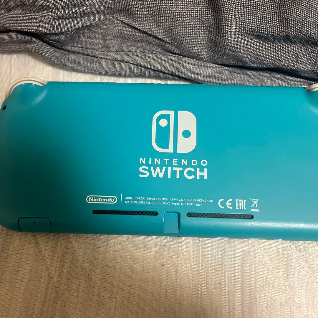 Nintendo Switch Lite ターコイズ 本体　画質わるい