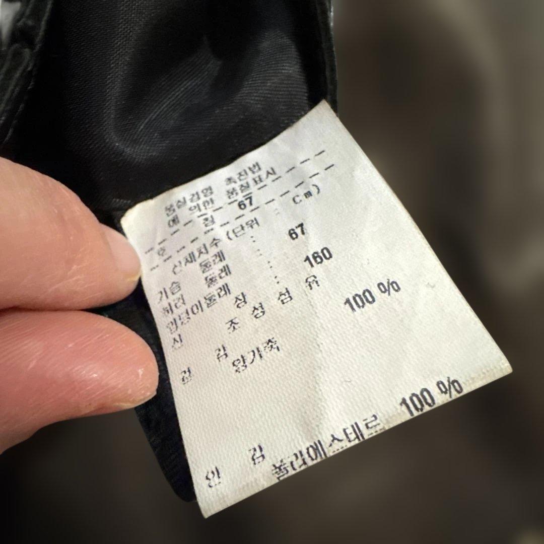 GUCCI レザー タイトスカート 40サイズ 黒