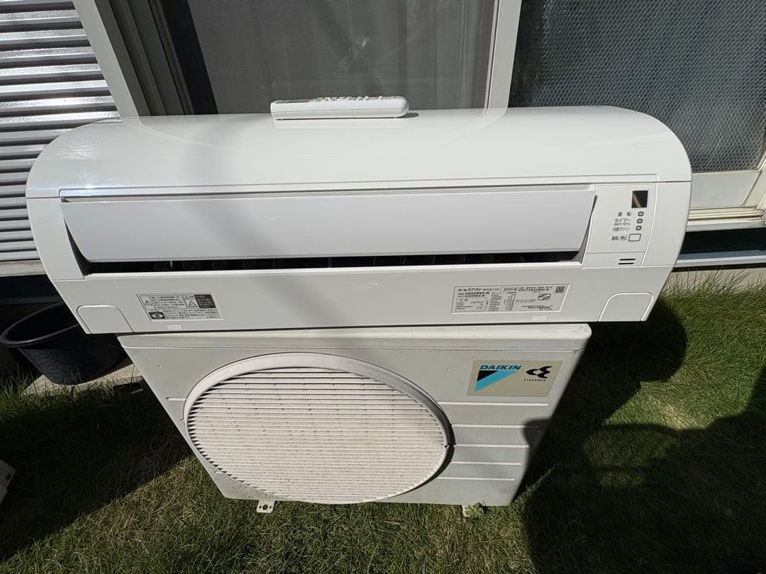 ダイキン製エアコン本体セット　2019年製|2.2kw|クリーニング済