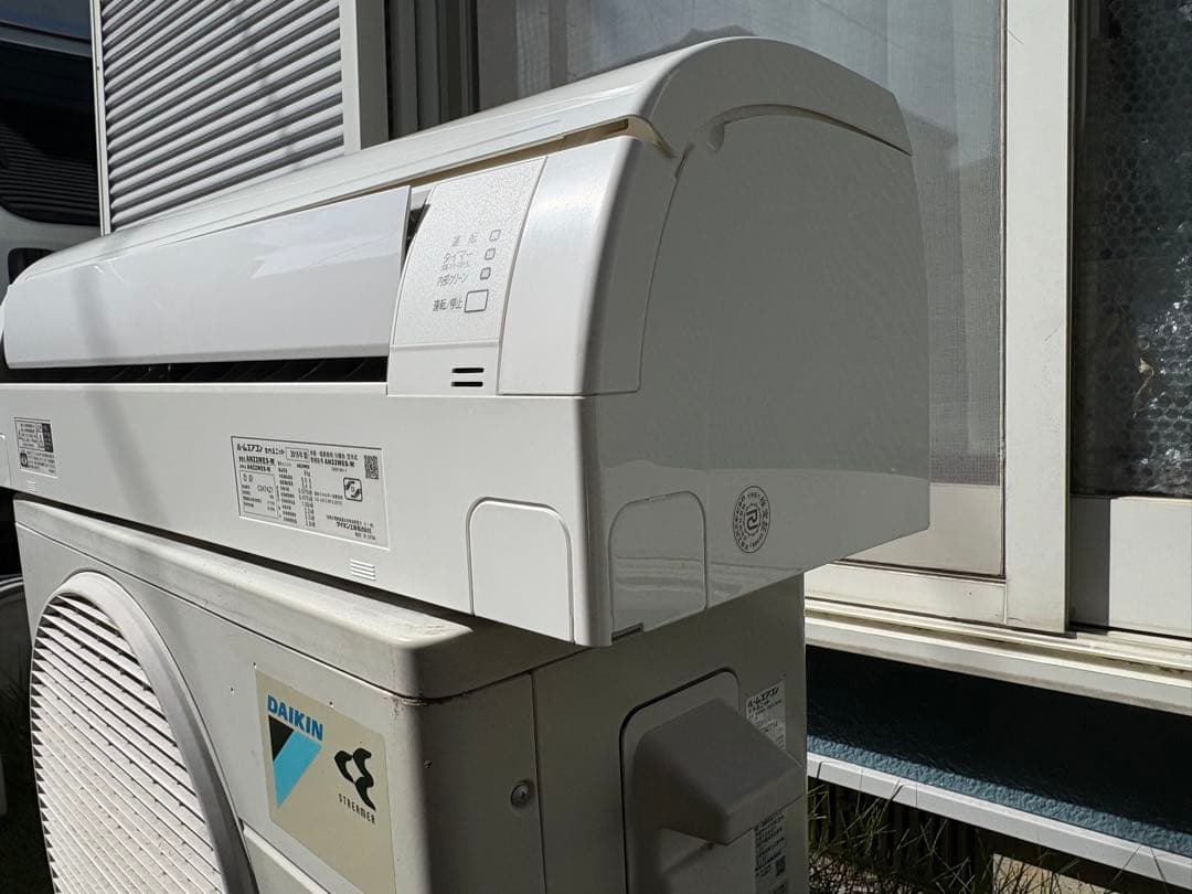 ダイキン製エアコン本体セット　2019年製|2.2kw|クリーニング済