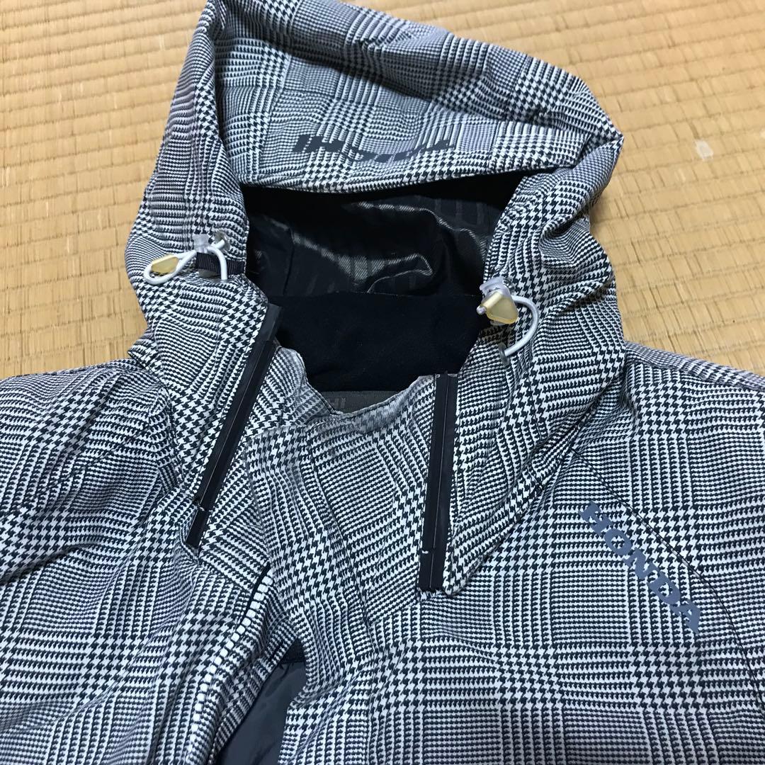 ホンダ チェック柄ジャケット ダウンライナー付き
