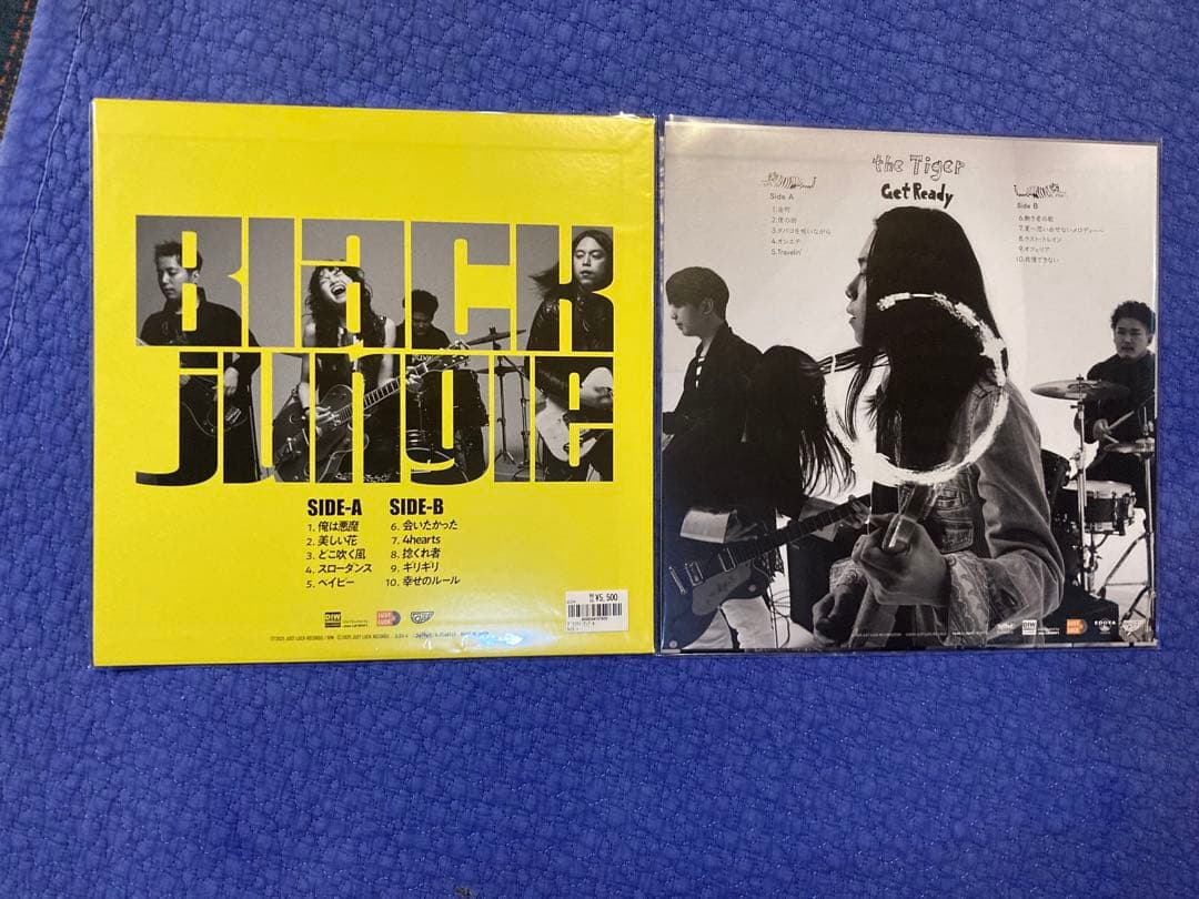 the Tiger 1st&2nd LP レコード　ザ タイガー　ゲットレディ